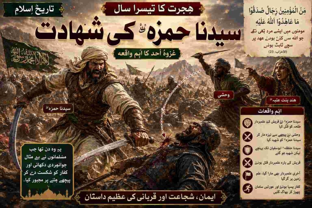 Syedna Hamza (RA) Ki Shahadat – Ghazwa-e-Uhud Ka Sabse Dardnaak Waqia