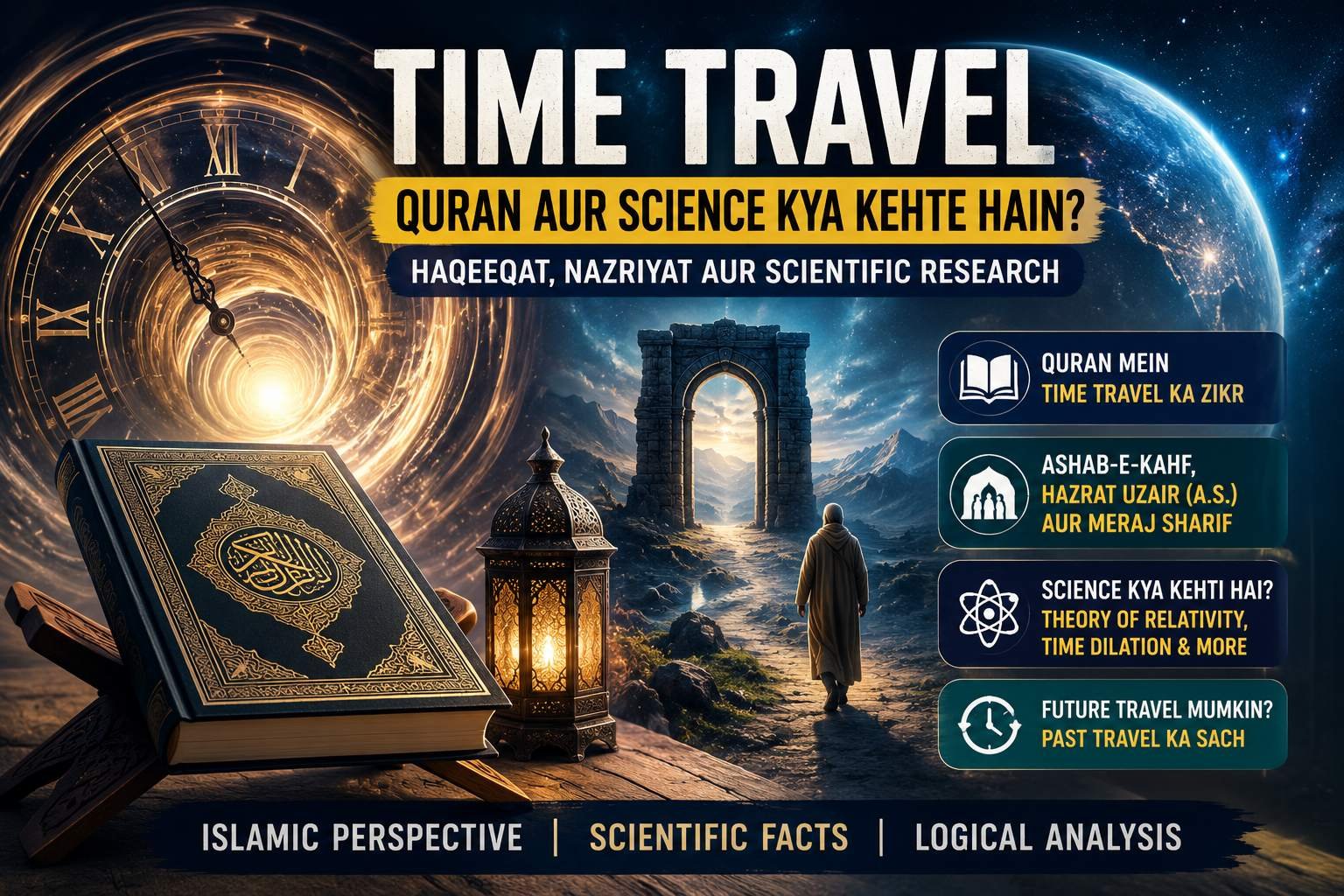 Time Travel in Islam: Quran Aur Science Kya Kehte Hain