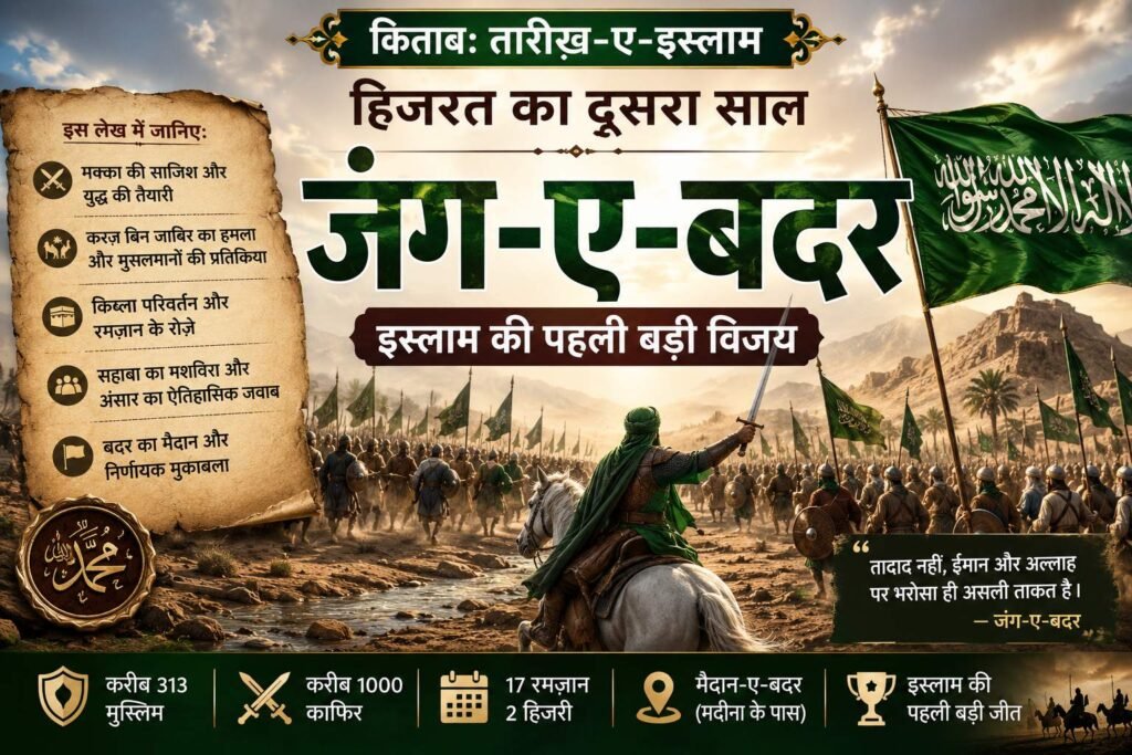 जंग-ए-बदर: हिजरत के दूसरे साल की पहली निर्णायक लड़ाई | इस्लाम का इतिहास